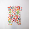 Bamboo Romper (Bootysuit) 1.0 I | Four Seasons - Short Sleeved - Monarch