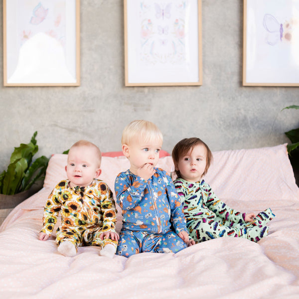 Bamboo Romper (Bootysuit) 3.0 | True Blue - Monarch