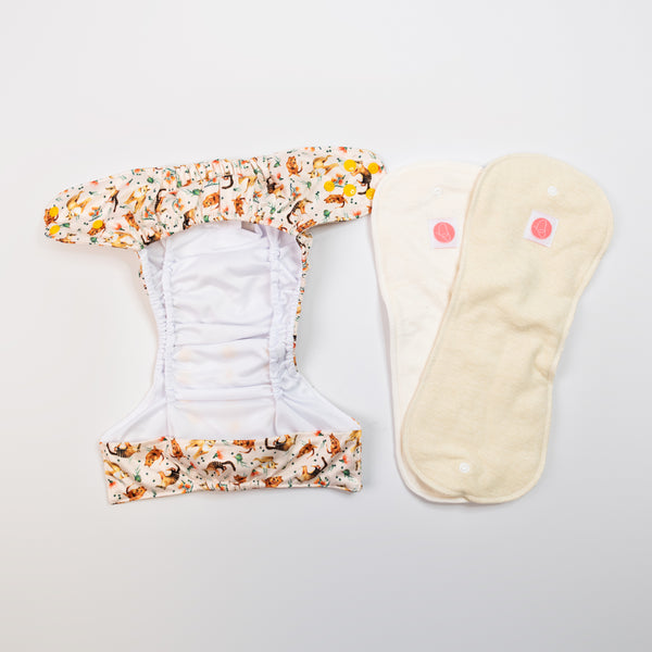 Classic Reusable Cloth Nappy 2.0 | Bush Buddies - Monarch