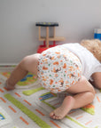 Ultimate Wipeable Cloth Nappy | Bush Buddies (Nap Edition) - Monarch