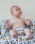 Classic Reusable Cloth Nappy 1.0 | Woodland Friends - Monarch