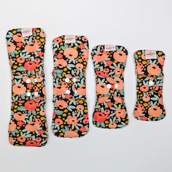 Cloth Pad | Night Garden - Monarch