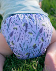 Ultimate Wipeable Cloth Nappy | Purple Reign - Monarch