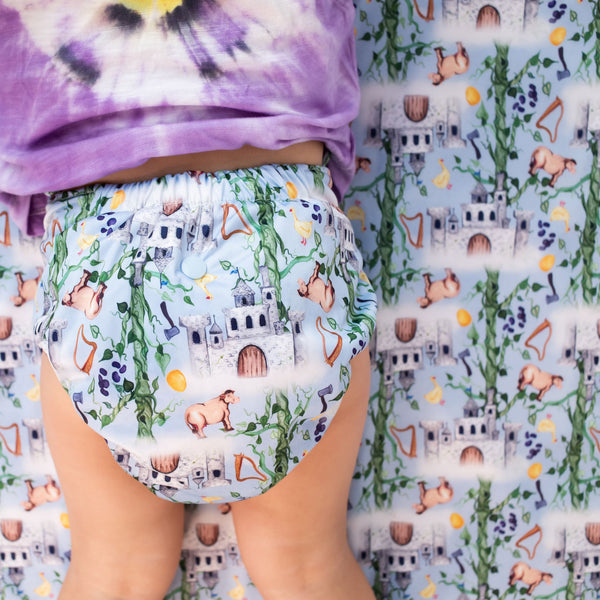 Classic Reusable Cloth Nappy 2.0 | Spill the Beans - Monarch