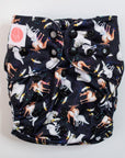 Classic Reusable Cloth Nappy 2.0 | Disco Bears - Monarch