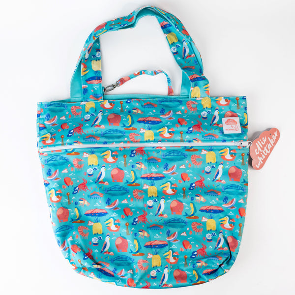 Waterproof Tote Bag | Ellie Whittaker - Big Things - Monarch