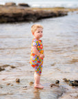Bamboo Romper (Bootysuit) 3.0 | Ellie Whittaker - Sunburst Country - Short Sleeved - Monarch