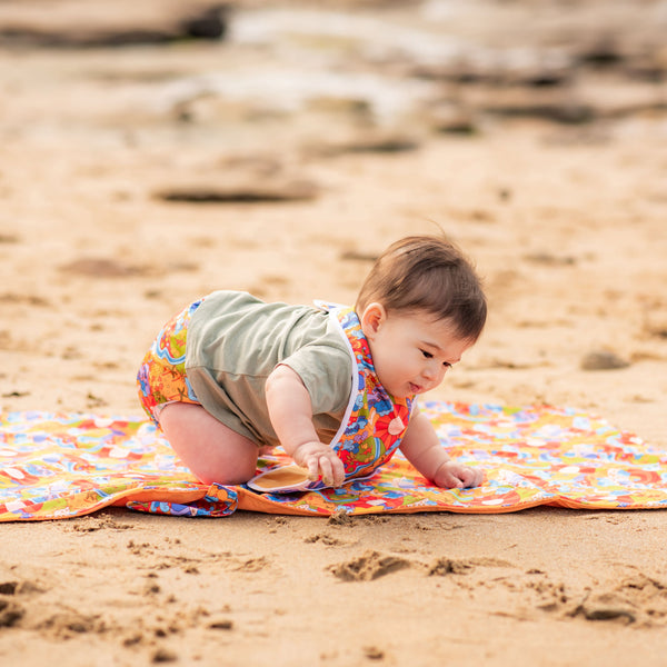 Reversible Bibs - Ellie Whittaker - Sunburst Country - Monarch