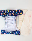 Classic Reusable Cloth Nappy 2.0 | Blast Off - Monarch