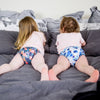 V1 Hybrid Fitted Nappy Cover | Imaginatives (OSFM Only) - Monarch