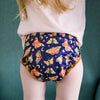 V1 Hybrid Fitted Nappy Cover | Nightlight (OSFM Only) - Monarch
