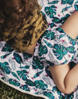 Alcmena | V1.5 Reusable Pocket Nappy | Jungle Fern - Monarch