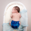 Newborn Wipeable Nappy | Snowstorm - Monarch