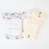 Newborn Wipeable Nappy | Bubba Tea - Monarch