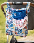 Alcmena | V1.5 Reusable Pocket Nappy | Archer Blue - Monarch
