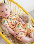 Bamboo Romper (Bootysuit) 3.0 | Desert Storm - Long and Short Sleeved - Monarch