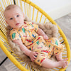 Bamboo Romper (Bootysuit) 3.0 | Desert Storm - Long and Short Sleeved - Monarch