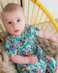 Bamboo Romper (Bootysuit) 3.0 | Holy Moth Balls! - Long and Short Sleeved - Monarch