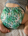 Ultimate Wipeable Cloth Nappy | Evergreen - Monarch
