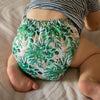 Ultimate Wipeable Cloth Nappy | Evergreen - Monarch