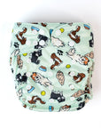 Ultimate Wipeable Cloth Nappy | Haku & Friends - Monarch