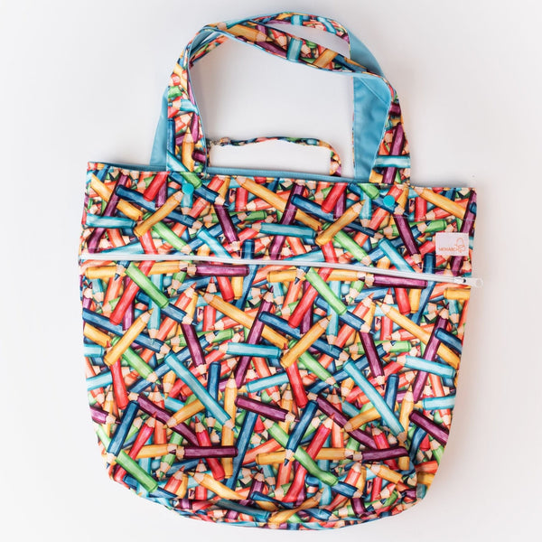 Waterproof Tote Bag - Art Attack - Monarch