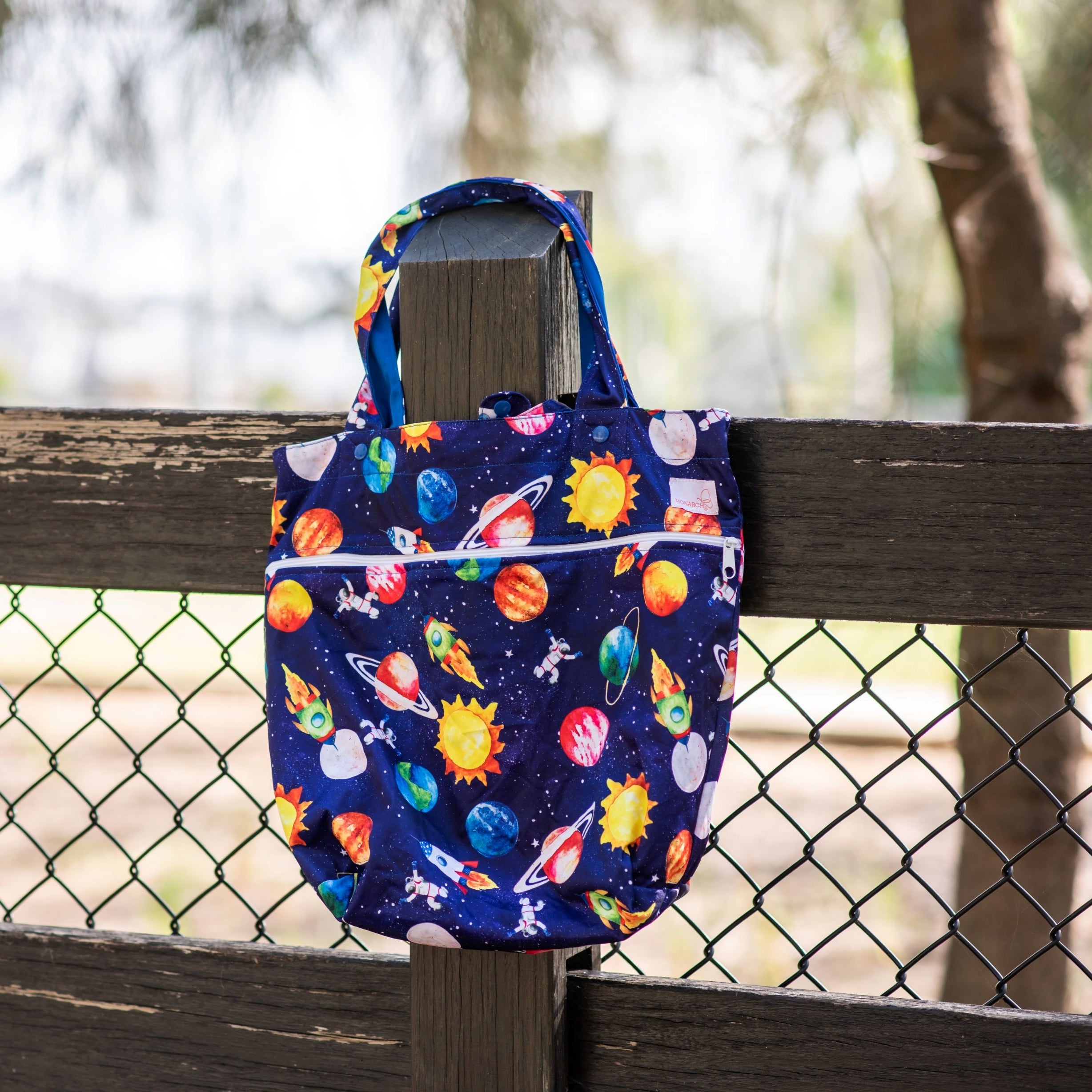 Waterproof Tote Bag - Blast Off - Monarch