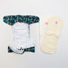Classic Reusable Cloth Nappy 2.0 | Twilight Flight - Monarch