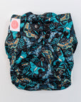 Classic Reusable Cloth Nappy 2.0 | Twilight Flight - Monarch