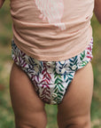Alcmena | V1.5 Reusable Pocket Nappy | Rainbow Realm - Monarch