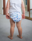 Alcmena | V1.5 Reusable Pocket Nappy | Seas The Day - Monarch