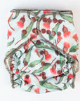 V2 Hybrid Fitted Nappy Cover | Native Gum - Monarch