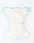 V2 Hybrid Fitted Nappy Cover | Feeding Frenzy - Monarch