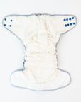 V2 Hybrid Fitted Nappy Cover | Universal Language - Monarch
