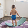 Alcmena | V3.5 Snap & Wipe Nappy | Archer Blue - Monarch