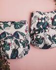 Alcmena | V3.5 Snap & Wipe Cloth Nappy | Jungle Fern - Monarch