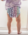 Alcmena | V3.5 Snap & Wipe Cloth Nappy | Rainbow Realm (Hook & Loop Only) - Monarch