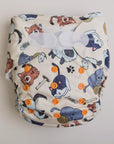 Ultimate Wipeable Cloth Nappy | Feline Good (H&L Only) - Monarch