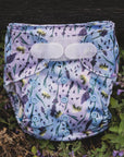 Ultimate Wipeable Cloth Nappy | Purple Reign - Monarch