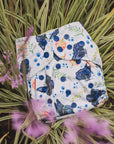 Classic Reusable Cloth Nappy 1.0 | Alcmena Flora - Monarch