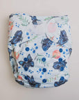 Ultimate Wipeable Cloth Nappy | Alcmena Flora - Monarch