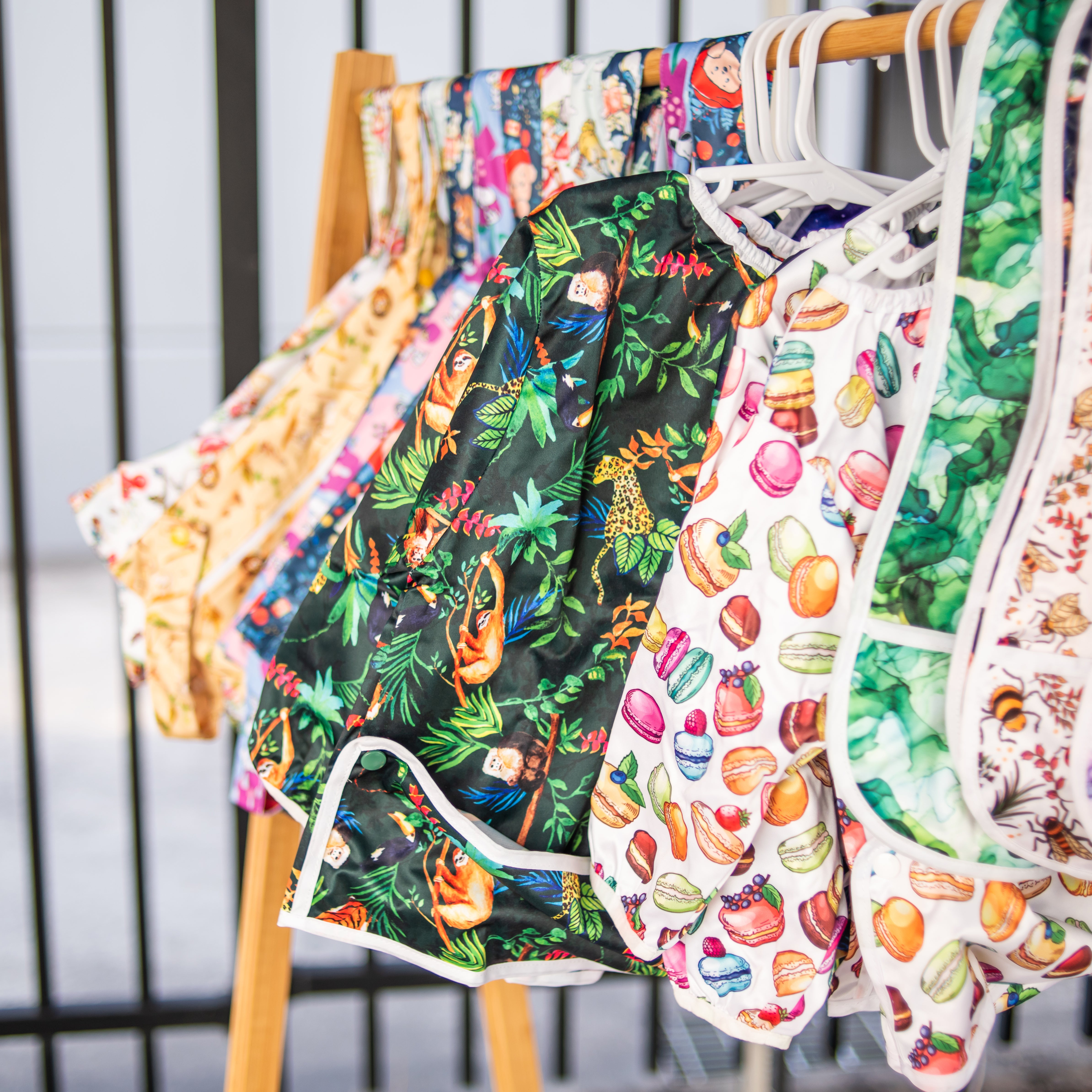 Reusable Smocks Reusable Smocks & Bibs | Easy Clean Feeding & Mess Protection – Monarch ...