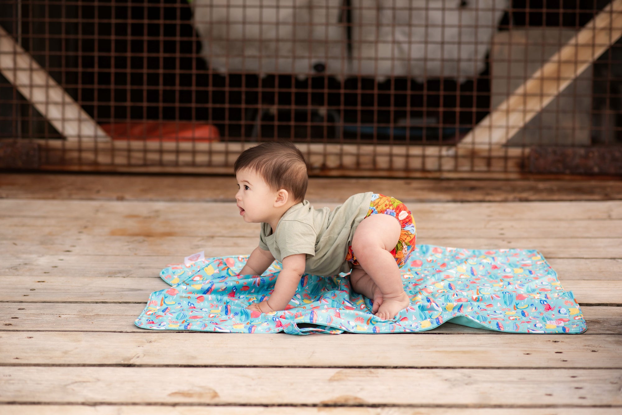 Play Mat, Wipeable Mat, Waterproof Mat, Baby Mat, Non-Slip Dots, Big Things, Ellie Whittaker, Baby Accessories, Australian Mat, Circle Mat