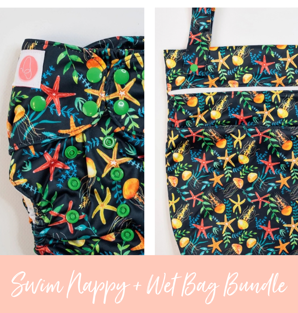 Swim Nappy &amp; Wet Bag | Swim Bundle