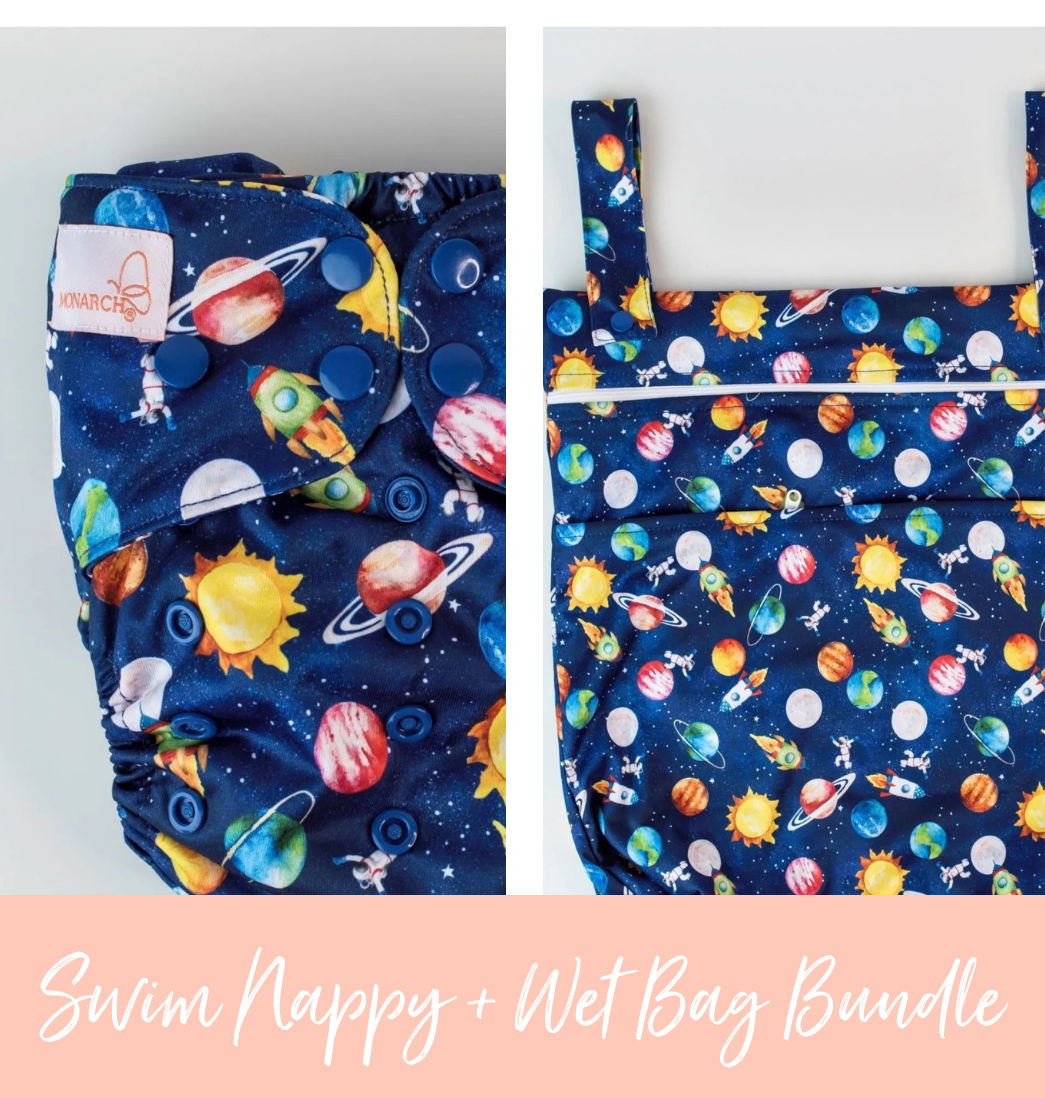 Swim Nappy &amp; Wet Bag | Swim Bundle