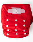 Ultimate Wipeable Cloth Nappy (Core) | Red