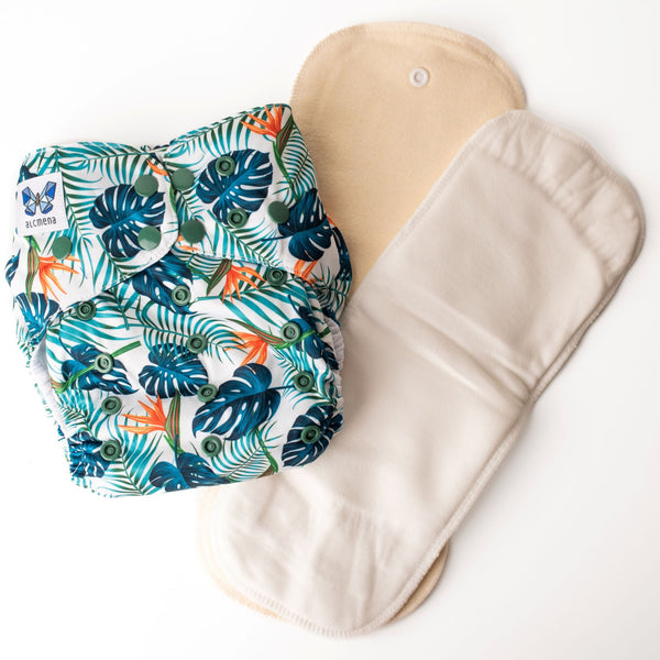 Classic Reusable Cloth Nappy V1.0 | Fern Down For What