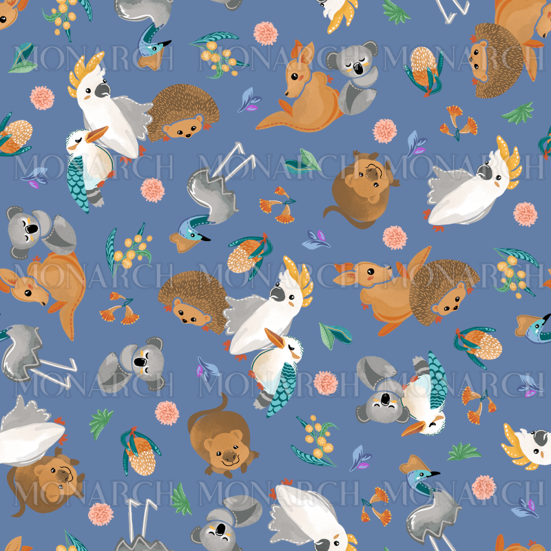 Bamboo Romper (Bootysuit) V3.0 | True Blue (Short)