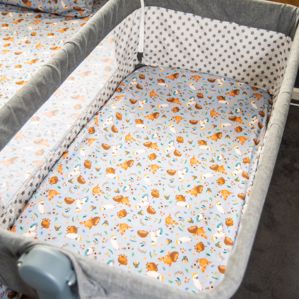 No-Leak Fitted Sheet | True Blue