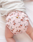 Beginner Reusable Cloth Nappy Set (4x + Pod) - Monarch